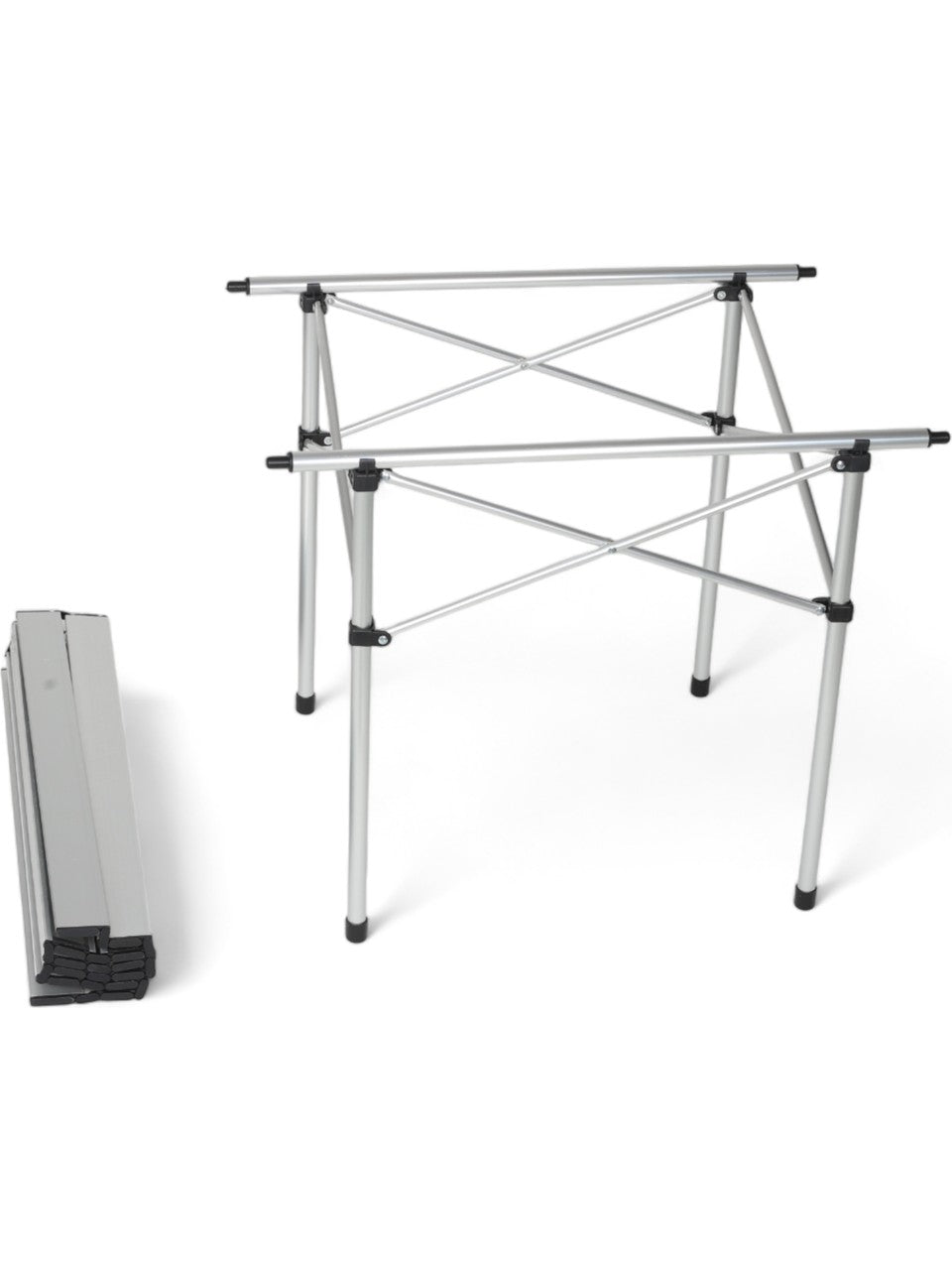 unicamping Katlanabilir Kamp Masası Alüminyum Büyük Boy 70X70X55 cm - 70 x 70 x 55 cm