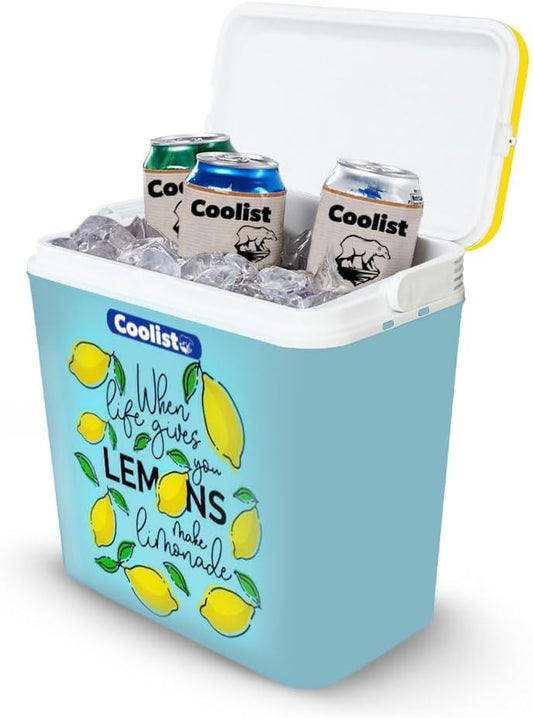 Coolist CLB24LM 24 Litre Limon Desenli Buzluk + 2 Adet 400GR. Buz Kaseti
