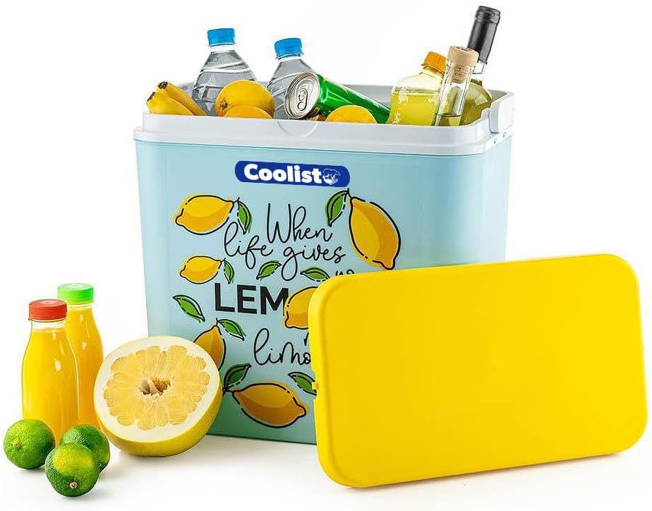Coolist CLB24LM 24 Litre Limon Desenli Buzluk + 2 Adet 400GR. Buz Kaseti