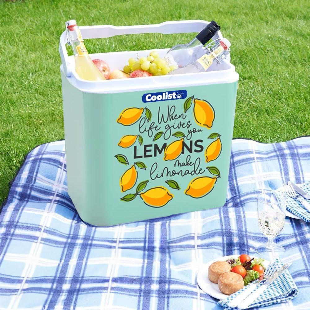 Coolist CLB24LM 24 Litre Limon Desenli Buzluk + 2 Adet 400GR. Buz Kaseti