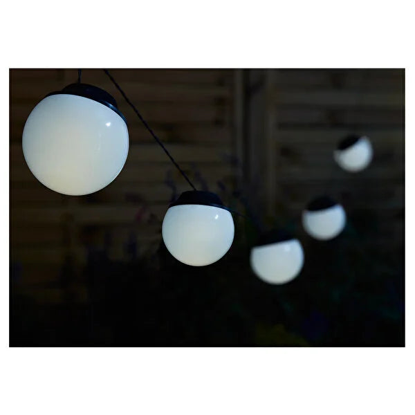 Colours Solar Saplama Zincir 5 Li Bahçe Aydınlatma