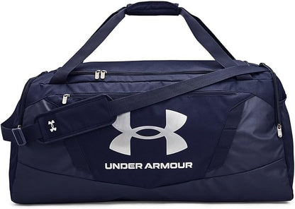 Under Armour UA Undeniable 5.0 Duffle Spor Çanta, Large, Gece Mavisi (410)/Metalik Gümüş