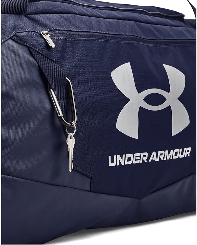 Under Armour UA Undeniable 5.0 Duffle Spor Çanta, Large, Gece Mavisi (410)/Metalik Gümüş