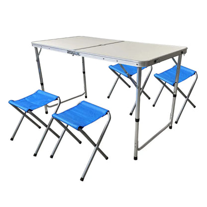 4 Tabureli Kamp Seti